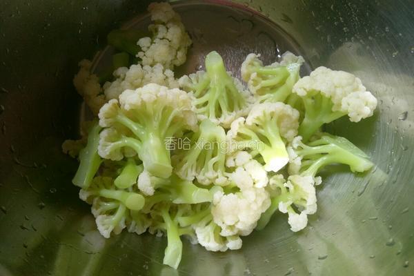 清炒花菜的做法图解5