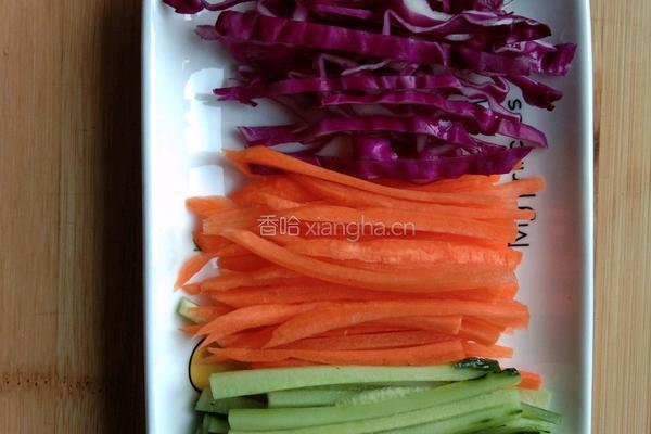 低脂鸡肉卷的做法图解2