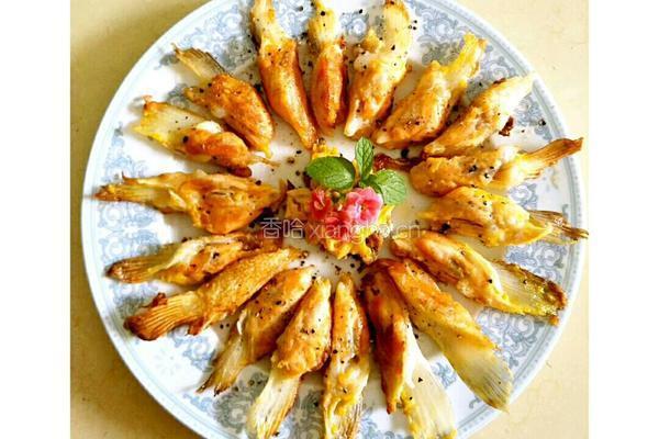 香煎三文鱼鳍的做法图解5
