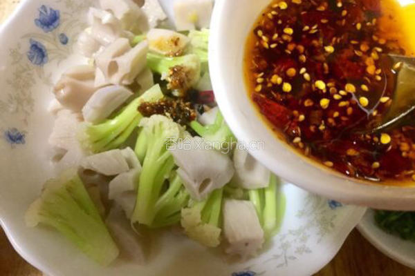 "吃货潮流"花菜拌藕的做法图解15