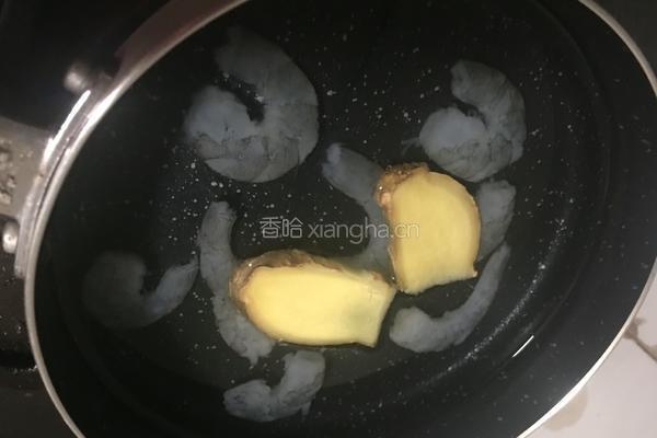 鲜虾面絮汤的做法图解3