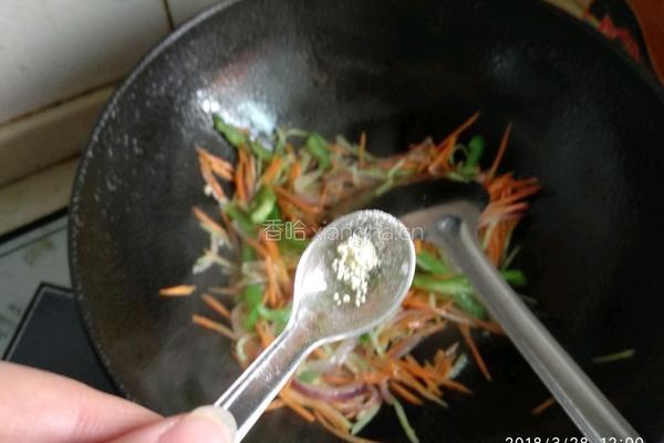炝炒意大利面的做法图解7
