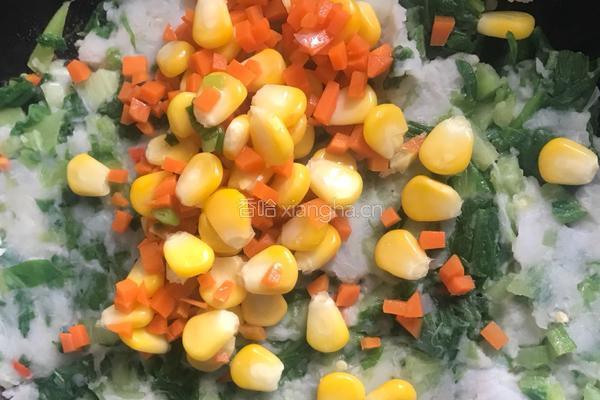 芥菜芋头糊的做法图解6