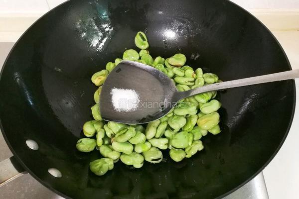 小葱蚕豆的做法图解11