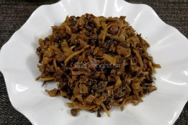 豆鼓炒酸菜的做法图解8
