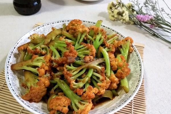 干锅菜花的做法图解8