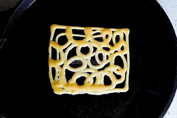 鸟巢蛋饼的做法图解8