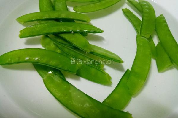 雷笋肉片炒荷兰豆的做法图解5