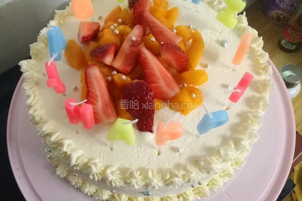 八寸动物奶油蛋糕的做法图解9