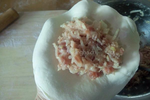 牛肉萝卜馅饼的做法图解16