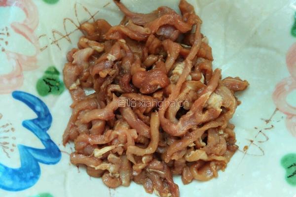 香菇肉丝的做法图解1