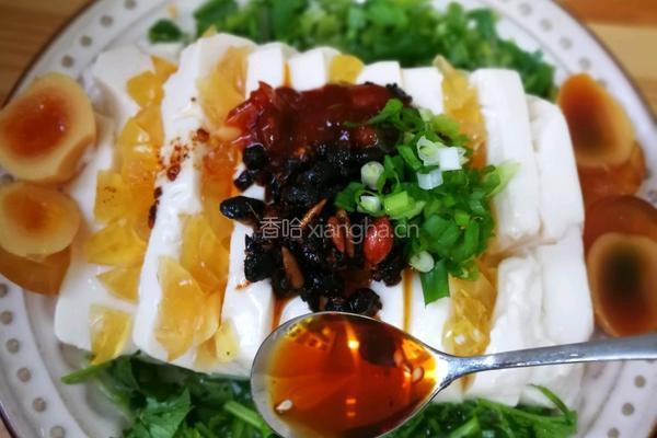 皮蛋豆腐的做法图解6