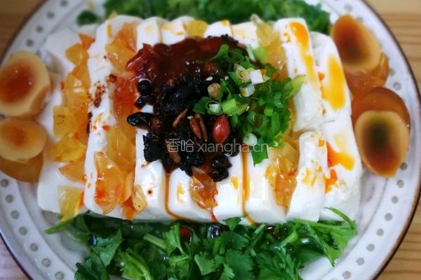 皮蛋豆腐的做法图解7