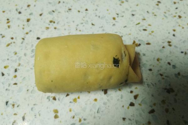 全麦海苔咸欧包的做法图解7