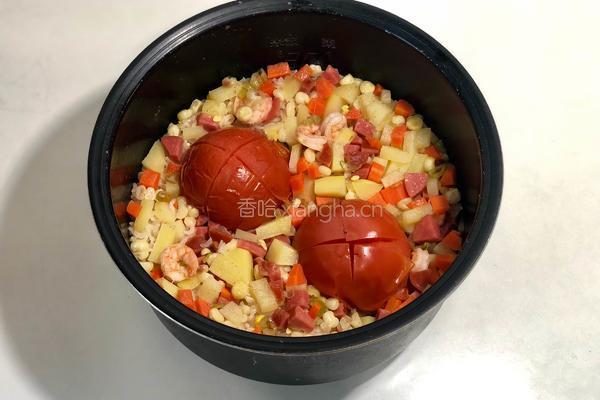 整颗番茄饭的做法图解9