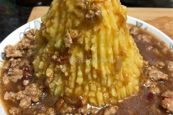 火山土豆泥的做法图解6