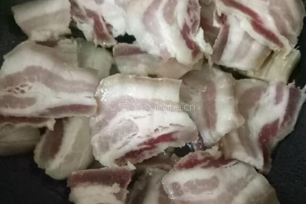 腊味茶豆角的做法图解4