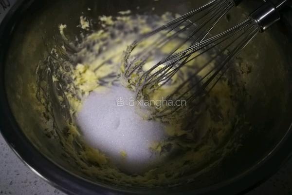 黑加仑椰蓉花环面包的做法图解4