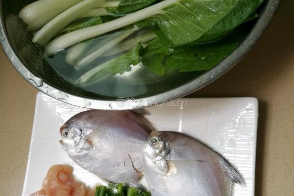 青菜鱼汤的做法图解2