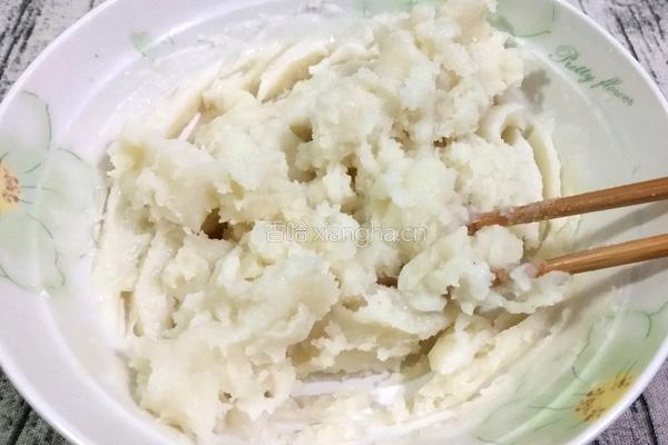 玫瑰花冰皮月饼的做法图解8