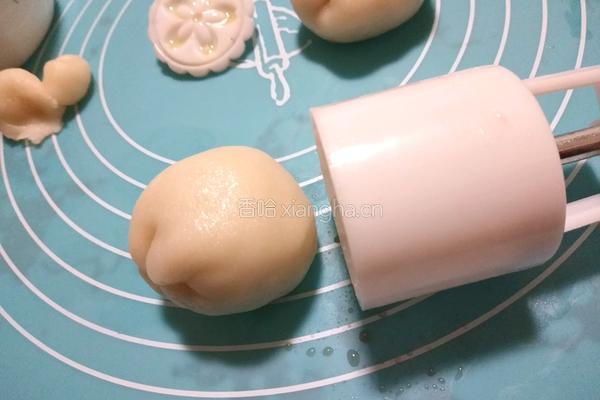 玫瑰花冰皮月饼的做法图解14