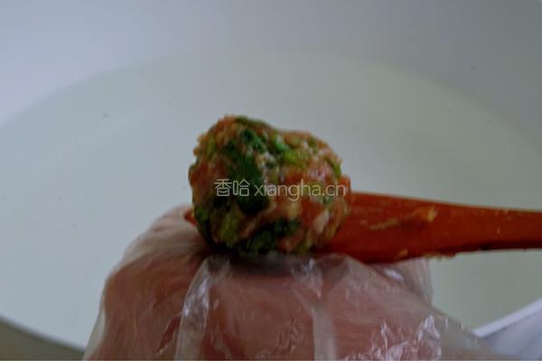 香菜丸子汤的做法图解14