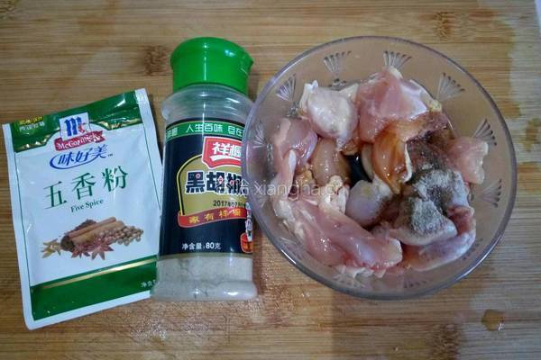 菠萝鸡的做法图解5