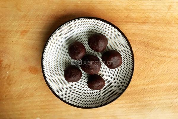 发面豆沙烙饼的做法图解3
