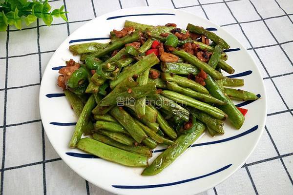 干煸豆角的做法图解14