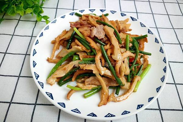 笋干炒肉的做法图解13