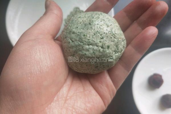 艾叶青团的做法图解12