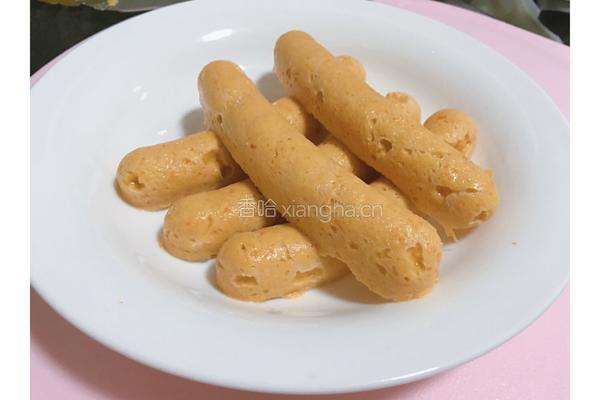 自制小香肠之胡萝卜色