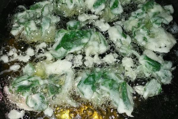 野味油炸薄荷的做法图解4