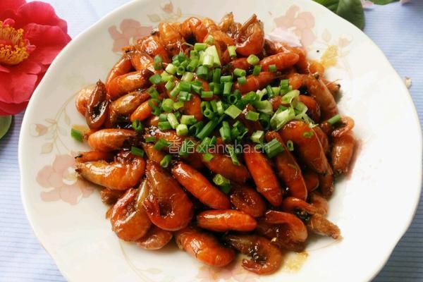油爆河虾的做法图解9