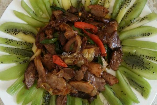 黄油焖肉片的做法图解10