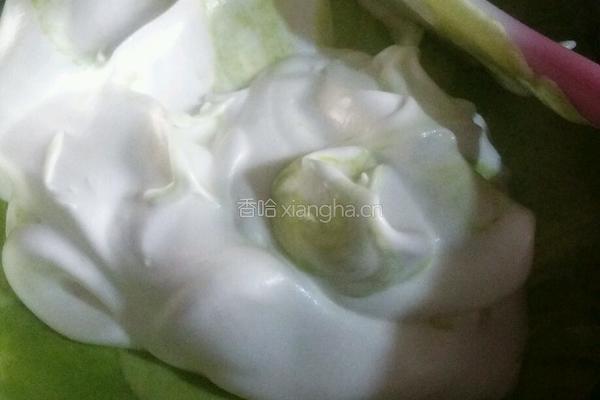 8寸戚风（菠菜汁）的做法图解7