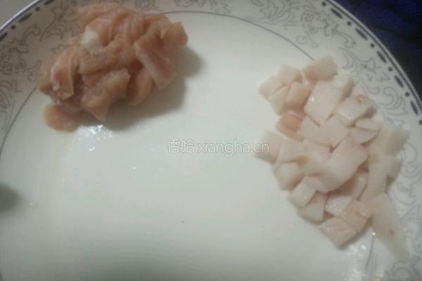 辣萝卜炒肉的做法图解2