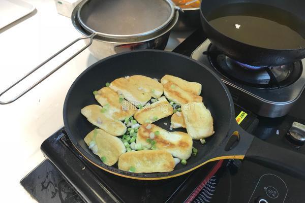 香煎香豆干的做法图解3