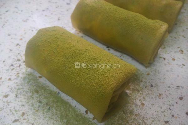 抹茶毛巾卷的做法图解11