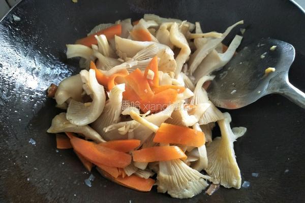 平菇炒肉的做法图解9