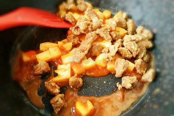 菠萝咕咾肉的做法图解16