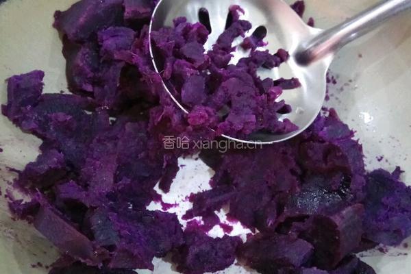 芝士紫薯的做法图解1