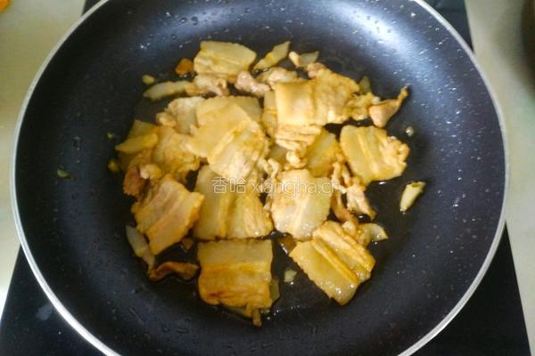 五花肉炒荷兰豆的做法图解8
