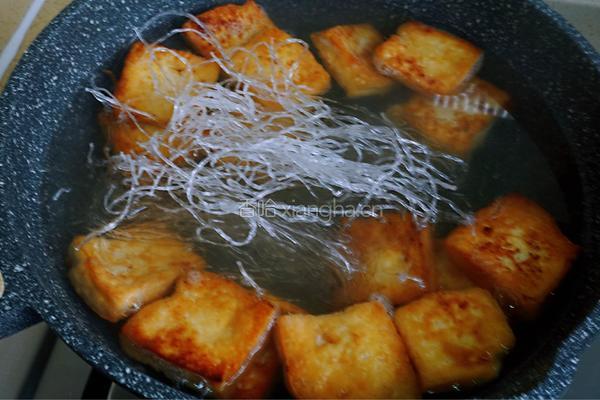 菠菜豆腐粉丝汤的做法图解8