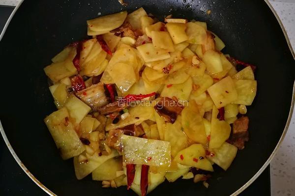 干锅土豆片的做法图解7