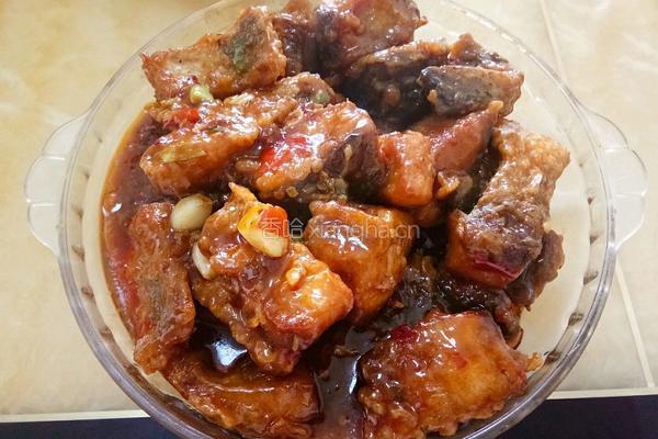红烧草鱼块的做法图解5