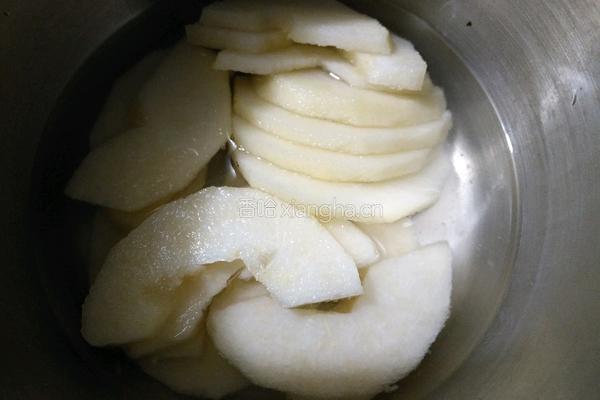 鲜橙醉雪梨的做法图解4