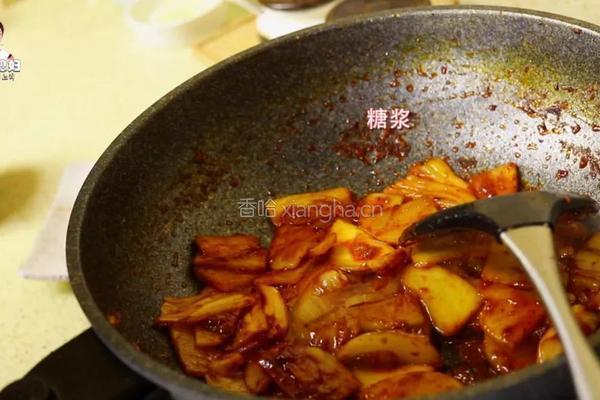 韩式辣白菜炒土豆片的做法图解9