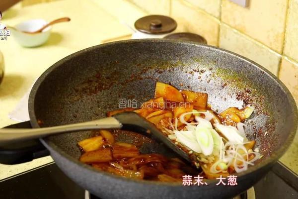 韩式辣白菜炒土豆片的做法图解10