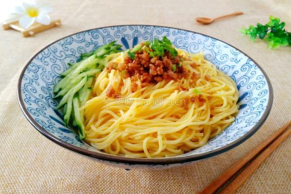 肉末黄瓜丝打卤面的做法图解14